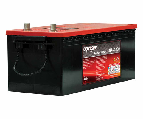 Odyssey ODP-AGM4D - 4D-1300 Battery - Sealed AGM