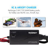 Tenergy Smart Universal Charger for NiMH battery Pack (2.4V (01006)