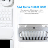 Tenergy TN145 8-Bay AA/AAA NiMH Battery Charger (01145)