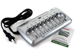 Tenergy TN145 8-Bay AA/AAA NiMH Battery Charger (01145)