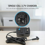 110V-240V AC to 3.7V DC Li-ion Battery Charger w/ DC Connector (01233)