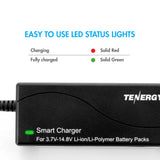 Tenergy TLP-4000 Universal 1A Smart Charger for Li-ion/Polymer (01281)