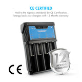 Tenergy T4s Intelligent 4-Bay Universal Charger (for Li-ion (01432)