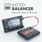 Tenergy 5-in-1 Intelligent Cell Meter (Capacity Checker (01444)