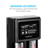 Tenergy TN471U 2-bay Universal Battery Charger for Li-ion/NiMH (01471)