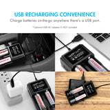 Tenergy TN471U 2-bay Universal Battery Charger for Li-ion/NiMH (01471)
