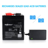 Tenergy TN600 Smart Charger for 6V & 12V Lead Acid Batteries (01600)
