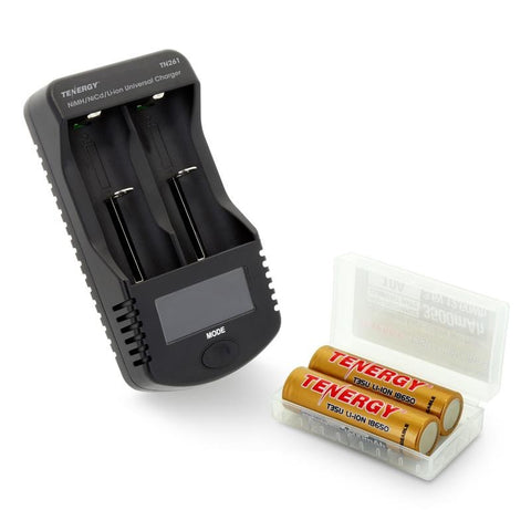 Tenergy TN261 Smart Universal Charger + 2-Pack T35U 3.6V (02261-01)