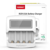 Premium Smart Fast Charger with LCD for Arlo Certified Tenergy (02460)