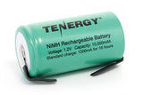 Tenergy D 10,000mAh NiMH Flat Top Rechargeable Battery (10103)