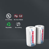 Tenergy Premium D 10,000mAh NiMH Rechargeable Battery (10105)