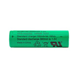 Tenergy AA 2000mAh NiMH Flat Top Rechargeable Battery (10306)