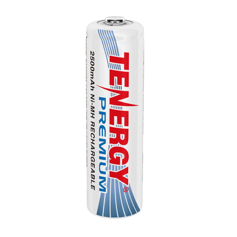 Tenergy Premium AA 2500mAh NiMH Rechargeable Battery (10320)