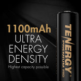 Tenergy Premium PRO Rechargeable AAA Batteries, High Capacity (10449)