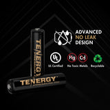 Tenergy Premium PRO Rechargeable AAA Batteries, High Capacity (10449)