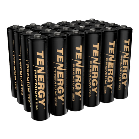 Tenergy Premium PRO Rechargeable AAA Batteries, High Capacity (10452)