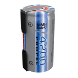 Tenergy Propel Sub C 4200mAh NiMH Flat Top Rechargeable (10505)