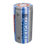 Tenergy Propel Sub C 4200mAh NiMH Flat Top Rechargeable (10505)
