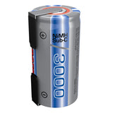 Tenergy Propel Sub C 3000mAh NiMH Flat Top Rechargeable (10516)