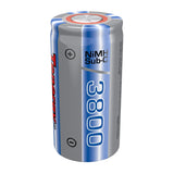 Tenergy Propel Sub C 3800mAh NiMH Flat Top Rechargeable (10518)
