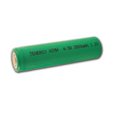 Tenergy 4/3A 17670 Size NiMH 3800mAh Rechargeable Batteries (10702)