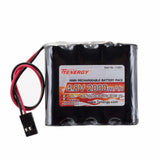 Tenergy NiMH 4.8V 2000mAh Flat Receiver RX Battery Pack for RC (11001)