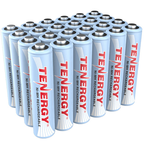 Tenergy 24 Pack AAA 1000mAh NiMH Rechargeable Batteries (11059)