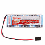 Tenergy 6V 1600mAh NiMH Side by Side Battery Pack with Hitec (11112)