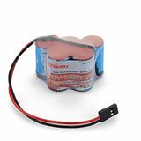 6V Tenergy 1600mAh NiMH Side by Side Double Hump Battery Pack (11114)