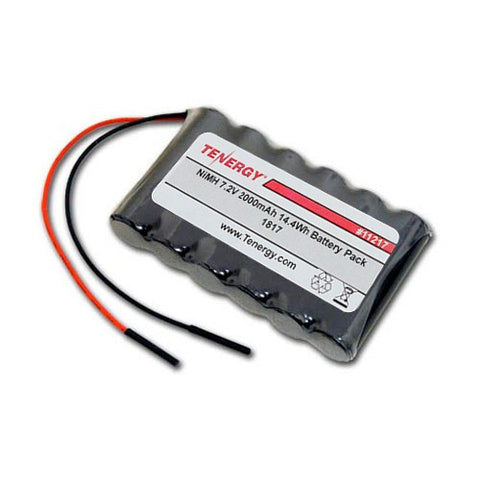Tenergy 7.2V 2000mAh NiMH Rechargeable Battery Pack (6S1P (11217)