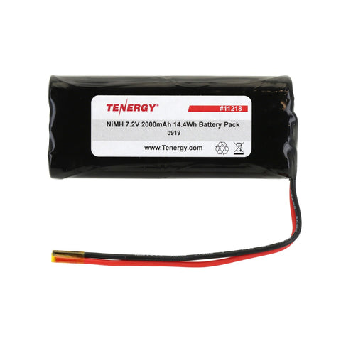 Tenergy 7.2V 2000mAh NiMH Rechargeable Battery Pack (6S1P (11218)