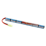 Tenergy Airsoft NiMH 8.4V 1600mAh Stick Battery Pack w/ Mini (11329)
