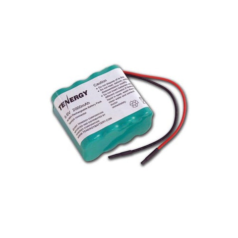 Tenergy NiMH 9.6V 2000mAh Rechargeable Battery Pack (8S1P (11421)