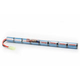 Tenergy Airsoft NiMH 9.6V 1600mAh Stick Battery Pack w/ Mini (11425)