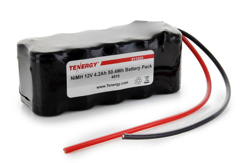 Tenergy 12V 4200mAh NiMH Rechargeable Battery Pack (10S1P (11609)
