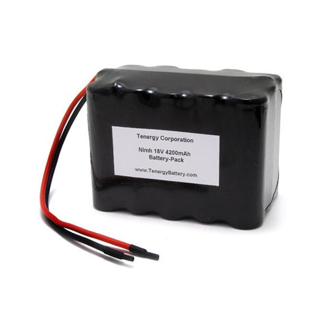 Tenergy NiMH 18V 3800mAh Rechargeable Battery Pack (15S1P (11719)