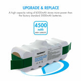 Tenergy New High Capacity 4500mAh NiMH replacement battery for (11741)