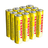 Tenergy Solla Rechargeable NiMH AA Battery, 1000mAh Solar (19035)