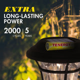 Tenergy Solla Rechargeable NiMH AA Battery, 1000mAh Solar (19036)
