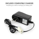 Tenergy 9.6V 2000mAh NiMH Battery Pack + 12V 400mA Pack (19040)