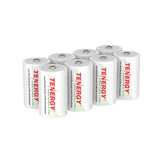 8pcs Tenergy Centura Lite NiMH D 1.2V 3000mAh Rechargeable (19672)