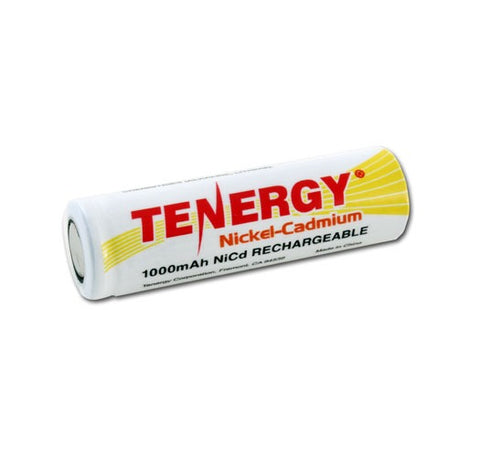 Tenergy AA 1000mAh NiCd Flat Top Rechargeable Battery (20102)