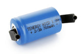 Tenergy 2/3A 700mAh NiCd Flat Top Rechargeable Battery (20202)