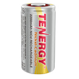 Tenergy Sub C 2200mAh NiCd Flat Top Rechargeable Battery (20300)