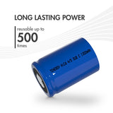 Tenergy 4/5 SubC 1300mAh NiCd Flat Top Rechargeable Battery (20303)