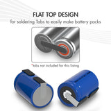 Tenergy 4/5 SubC 1300mAh NiCd Flat Top Rechargeable Battery (20303)