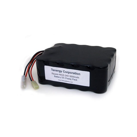 Tenergy 24V 5000mAh NiCd Rechargeable Battery Pack (20S1P (21016)