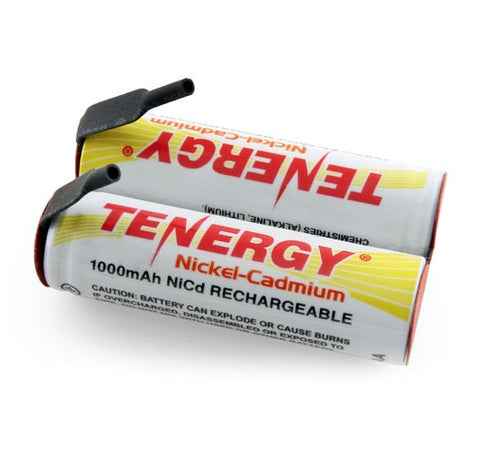 Tenergy NiCd 2.4V 1000mAh Rechargeable Battery Pack for (21043)