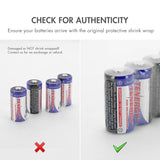 40-pack, Tenergy CR123A Lithium Battery with PTC Protection (30280)