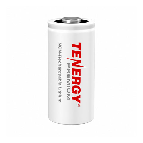 Tenergy Premium CR123A 3V Lithium Battery PTC protected (30718)